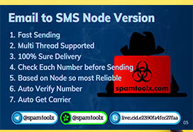 Email to SMS Node Sender